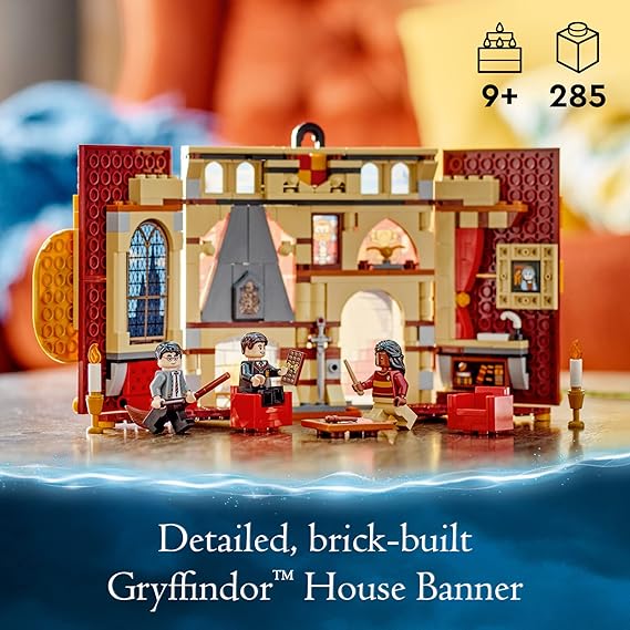 LEGO® Harry Potter™ Banner da Casa Grifinória™ 76409; Conjunto de Construção (285 peças)