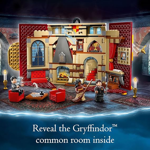 LEGO® Harry Potter™ Banner da Casa Grifinória™ 76409; Conjunto de Construção (285 peças)