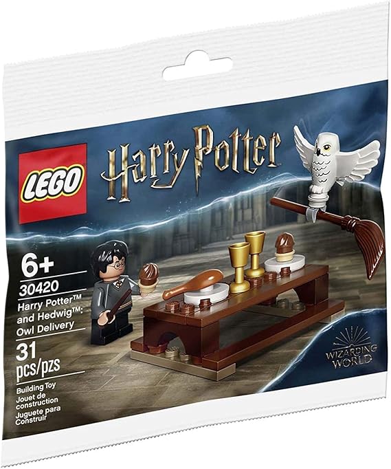 LEGO Harry Potter e Coruja Hedwig Delivery 30420 Polybag 27 peças