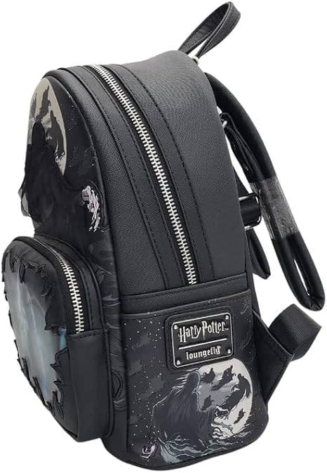 Loungefly Bolsa de ombro exclusiva Harry Potter Dementor Attack com alça dupla, Multi, Mini