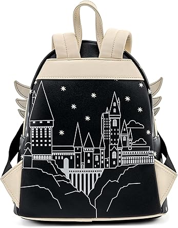 Loungefly Bolsa feminina Harry Potter Hedwig Howler com alça dupla