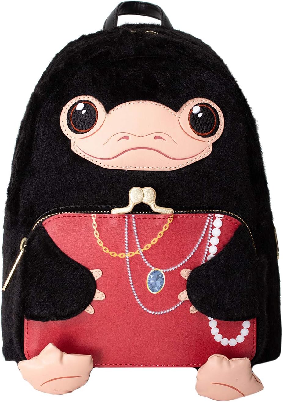 Fantastic Beasts Niffler Minimochila de cosplay de pel cia, Multi, One Size