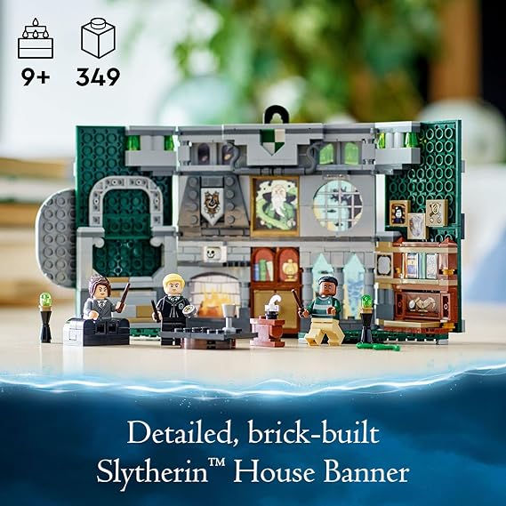 LEGO® Harry Potter™ Banner da Casa Sonserina™ 76410; Conjunto de Construção (349 peças)
