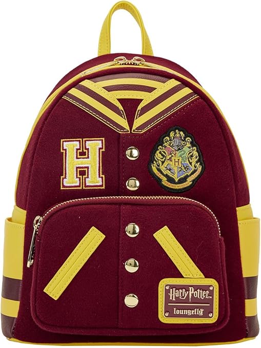 Harry Potter - Mini mochila Hogwarts Crest Varsity Jacket Loungefly, Multi, one size, Mochila
