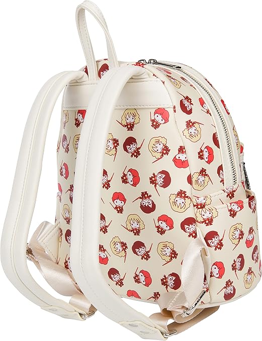 Harry Potter Chibi Characters Wands Out All Over Print Mini Backpack