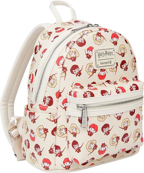 Harry Potter Chibi Characters Wands Out All Over Print Mini Backpack
