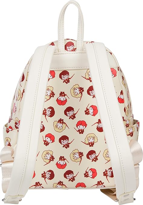 Harry Potter Chibi Characters Wands Out All Over Print Mini Backpack