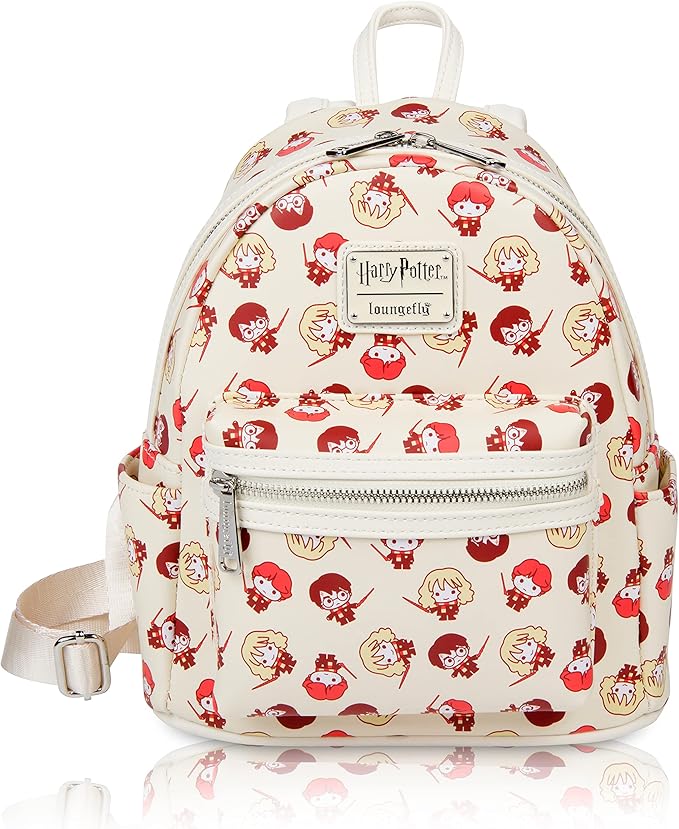 Harry Potter Chibi Characters Wands Out All Over Print Mini Backpack