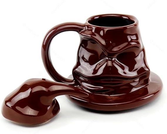 Caneca 3D Chapéu Seletor - Harry Potter 350ml - Zona Criativa