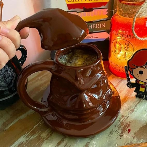 Caneca 3D Chapéu Seletor - Harry Potter 350ml - Zona Criativa