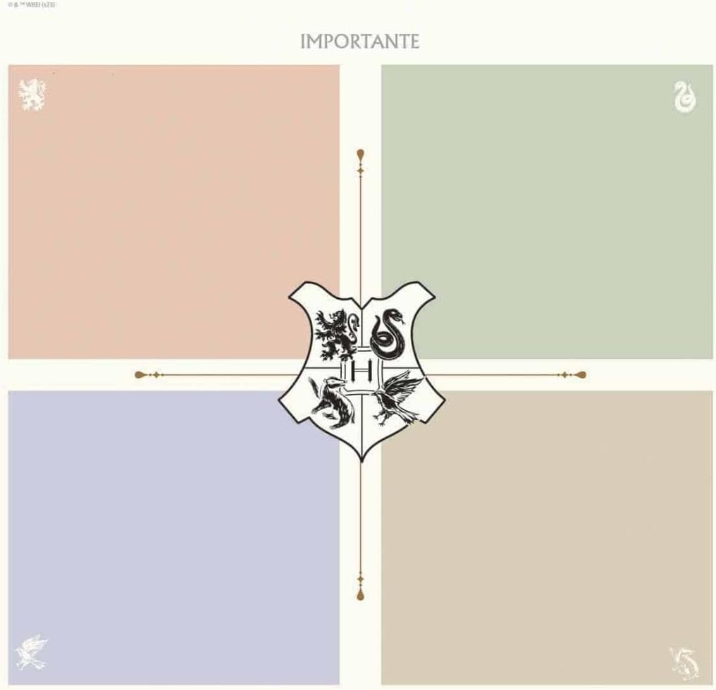 Planner Blogger Quadrado 108 Fls Harry Potter Jandaia