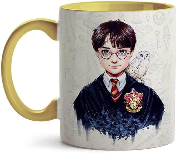 Caneca Harry Potter Arte
