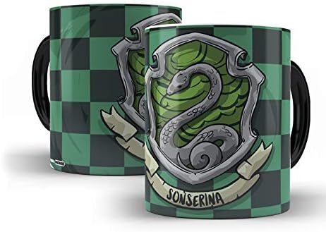 Caneca Sonserina - Harry Potter