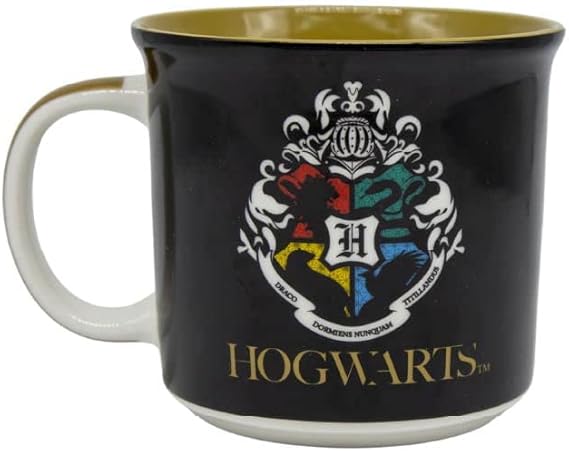 Caneca Tom Harry Potter Casa De Hogwarts 350ml Zona Criativa