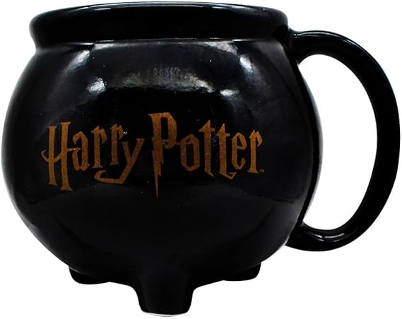 Zona Criativa Caneca 3D Formato Caldeirão Hogwarts Harry Potter 500 ml