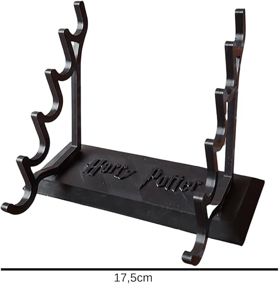 Suporte de Varinhas Harry Potter Para 5 Varinhas Plástico Decoração 3D