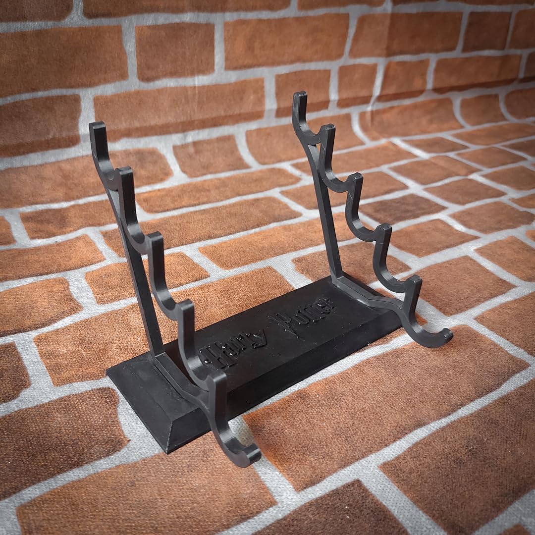 Suporte de Varinhas Harry Potter Para 5 Varinhas Plástico Decoração 3D