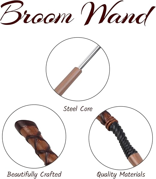 Magic Wizard Wand Witchcraft (Broom)