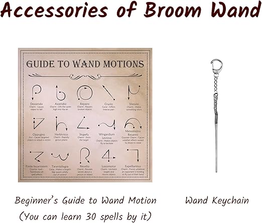 Magic Wizard Wand Witchcraft (Broom)