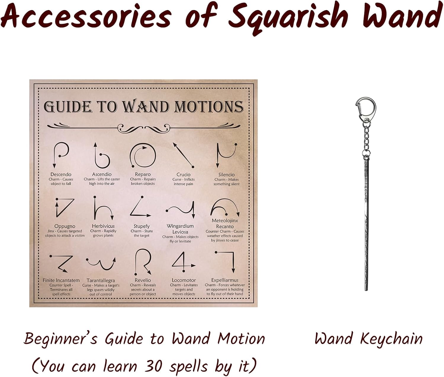 Magic Wizard Wand Witchcraft (Squarish)