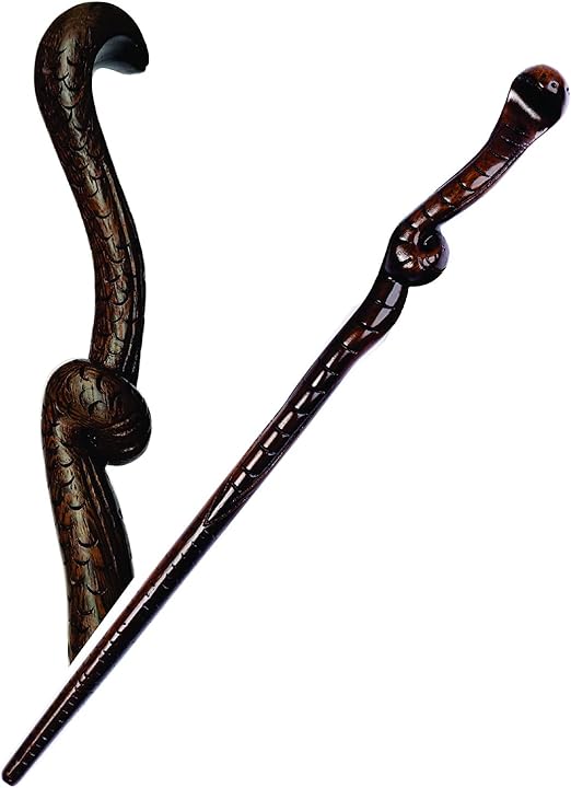 Handicraftviet Varinha mágica de Serpente 38cm