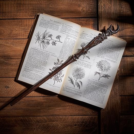 Handicraftviet Varinha mágica de Lua 38cm