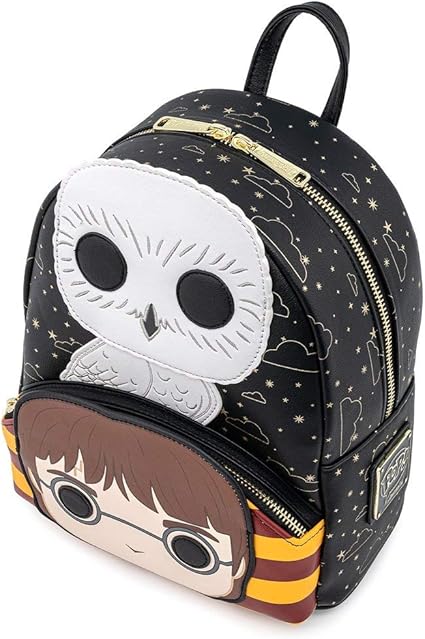Loungefly POP Harry Potter and Hedwig Cosplay Womens Double Strap Shoulder Bag Purse