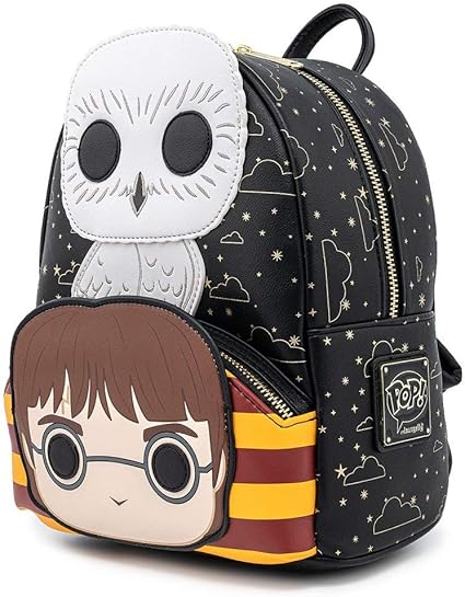 Loungefly POP Harry Potter and Hedwig Cosplay Womens Double Strap Shoulder Bag Purse