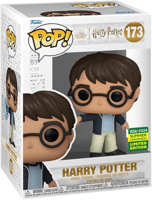 Boneco Funko Pop! Exclusivo SDCC Harry Potter com Patrono