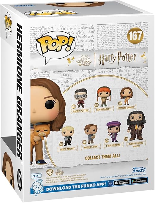 Funko Harry Potter Prisoner of Azkaban - Hermione W/Crookshanks