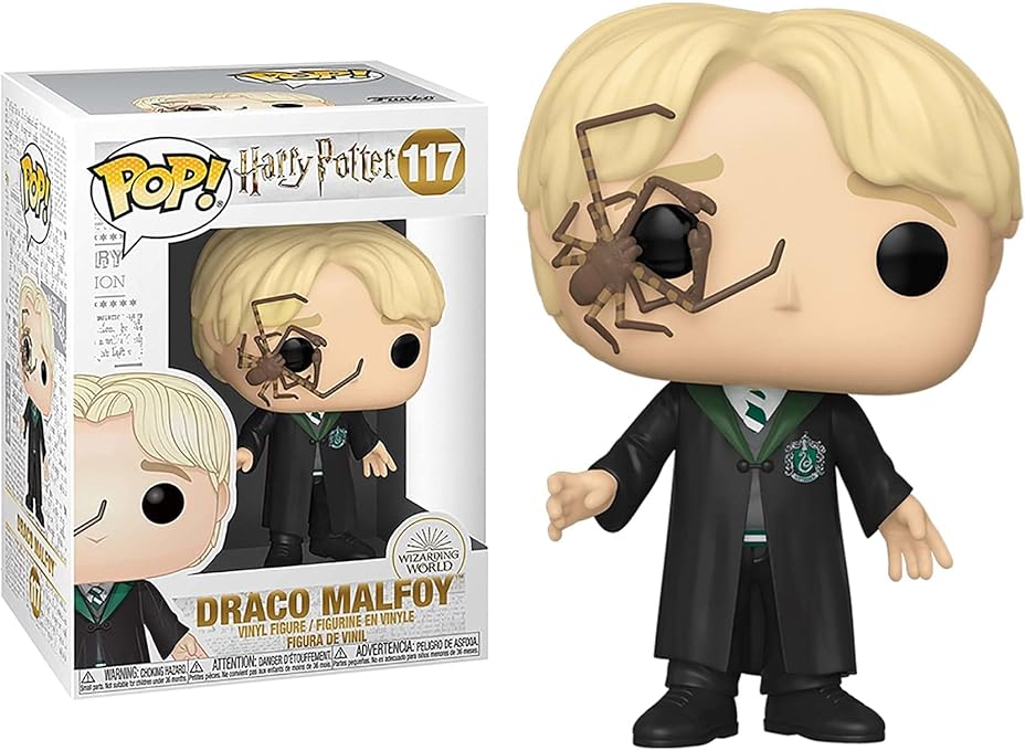 Funko Pop! Malfoy With Whip Spider - Harry Potter - Figura in Vinile da Collezione