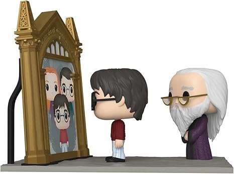 Funko: POP! Moment Harry Potter and Albus Dumbledore with The Mirror Erised, Grow Your Wizarding World Collection Today, Vinyl Collectible, Amazon Exclusive