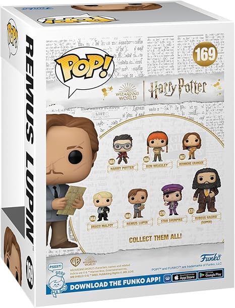 Funko Harry Potter Prisoner of Azkaban - Lupin W/Map
