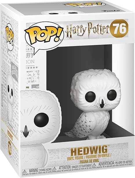 Pop! Harry Potter - Hedwig (CORUJA) #76 – Funko, Multicor