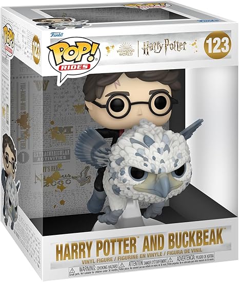 Funko Harry Potter Prisoner of Azkaban - Deluxe Harry & Buckbeack