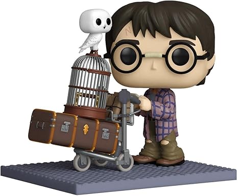 Pop Harry Potter Harry Pushing Trolley Vinyl Figure
