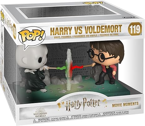 Pop! Harry Potter - Harry Vs Voldemort #119 – Funko, Multicor