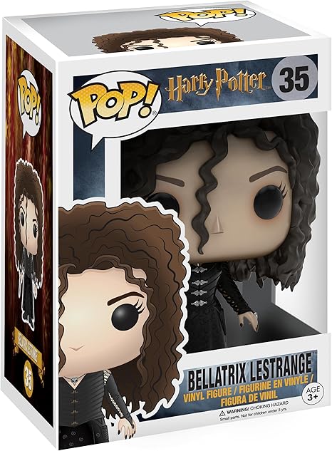 Funko Harry Potter Bellatrix Pop Figure,Black