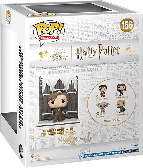 Funko Pop! 156 Remus Lupin W/Shrieking Shack Harry Potter