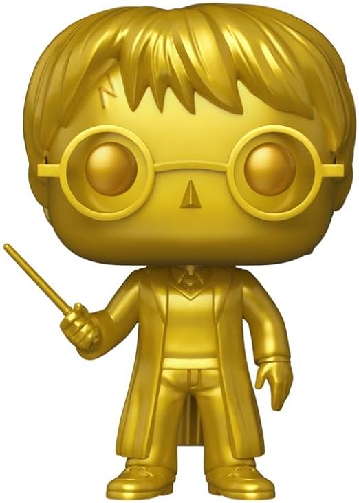 Funko Pop Harry Potter Nº.01 Metálica Gold Edition Edição Especial Exclusiva