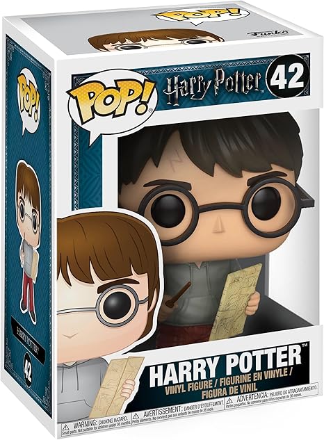 Funko Pop 42 Harry Potter W/Marauders Map