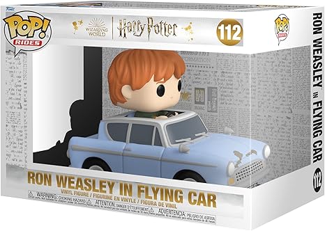 POP RIDES! HARRY POTTER - RON WEASLEY EM CARRO VOADOR #112 - FUNKO