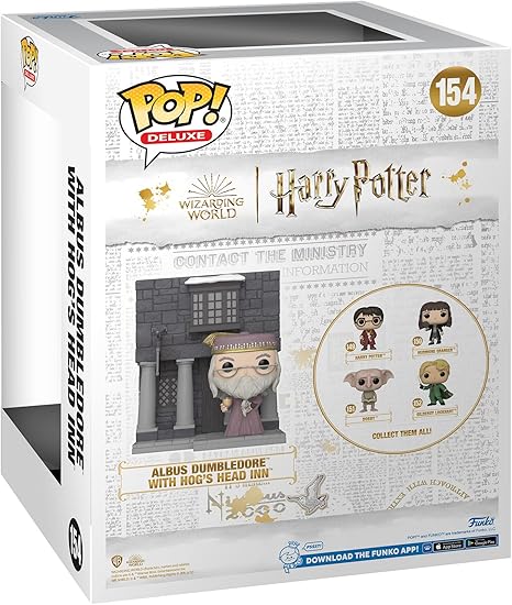 POP! HARRY POTTER - ALBUS DUMBLEDORE WITH HOG’S HEAD INN #154 – FUNKO