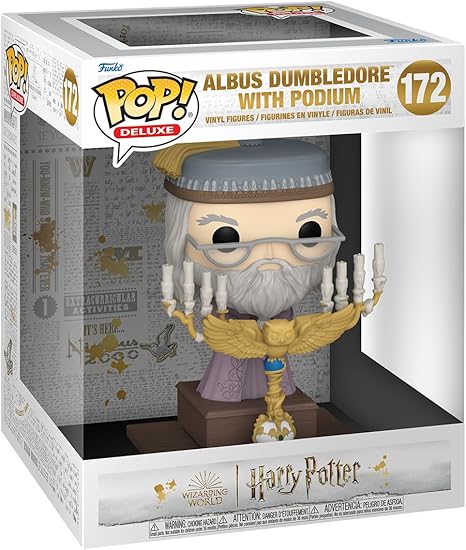 Funko Harry Potter Deluxe Poa - Dumbledore W/Podium