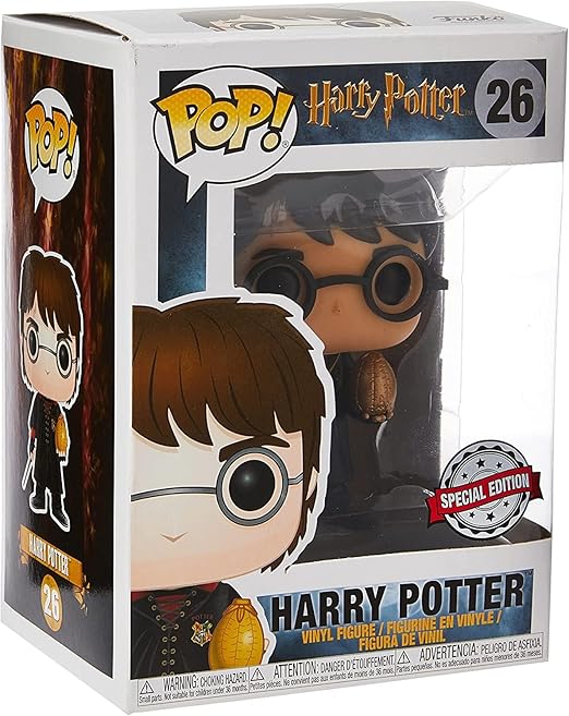 Pop! Funko Harry Potter Com Ovo Dourado #26 | Harry Potter