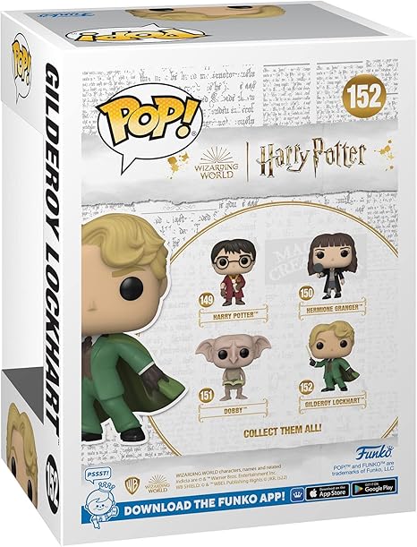 POP! HARRY POTTER - GILDEROY LOCKHART #152 – FUNKO