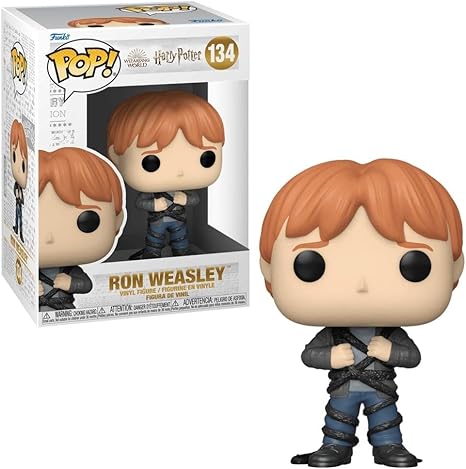 Boneco Funko Movies Harry Potter Ron em Armadilha do Diabo