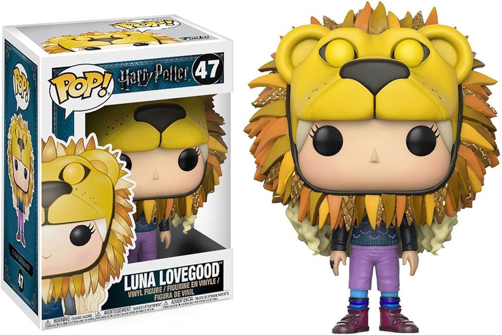 Pop Funko 47 Luna Lovegood Harry Potter Lion Head