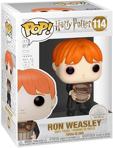 Pop! Harry Potter - Ron Weasley - Puking Slugs With Bucket #114 - Funko, Multicor