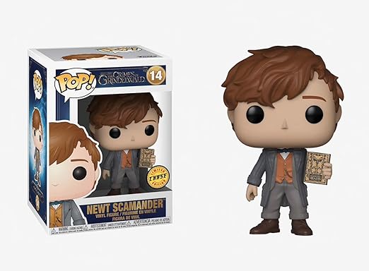 Funko POP! Movies Fantastic Beasts - Animais Fantasticos Newt Scamander (Chase Edition)